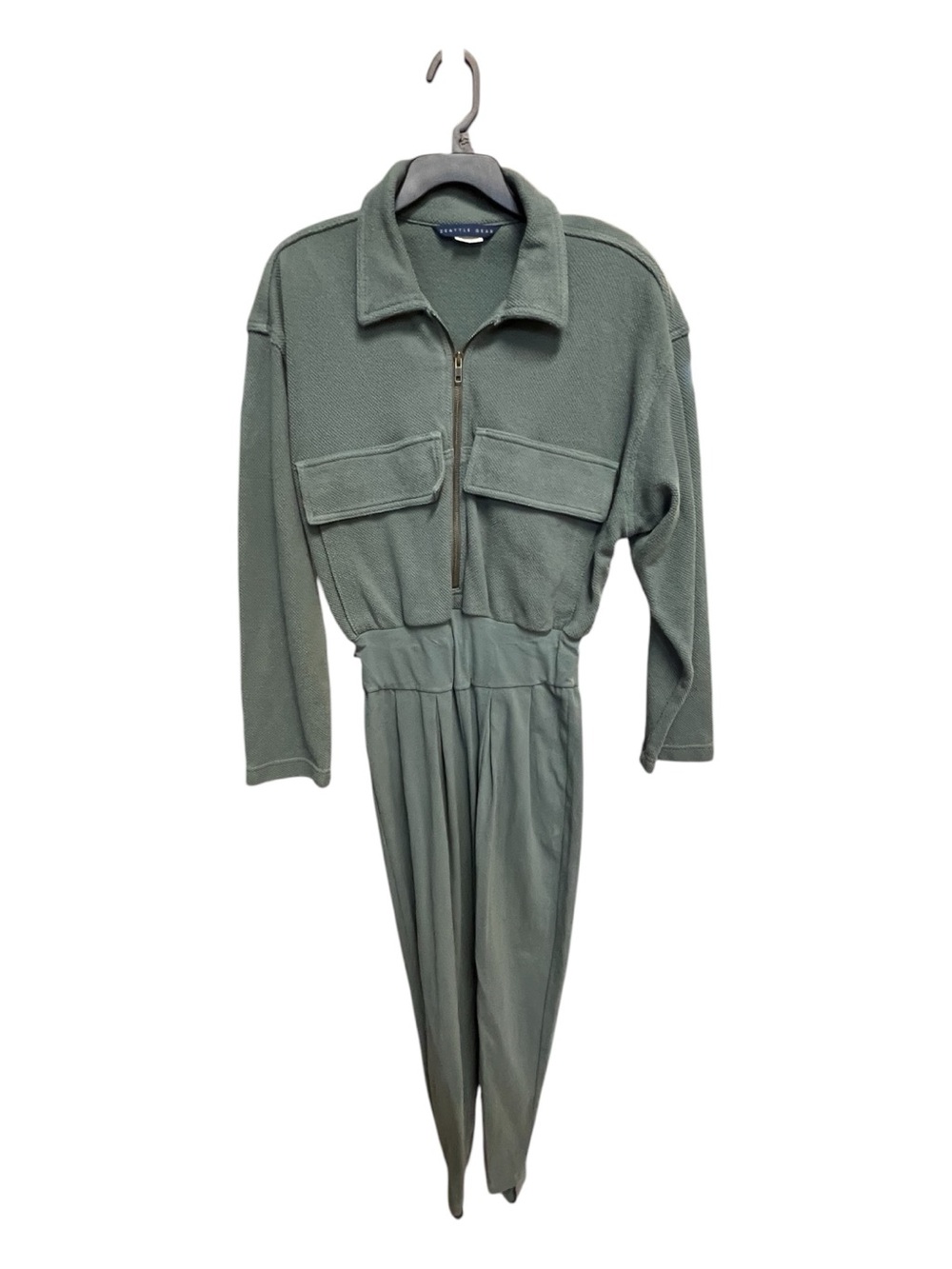 EUC Vintage Seattle Gear Green Stirrup Jumpsuit | Size Medium